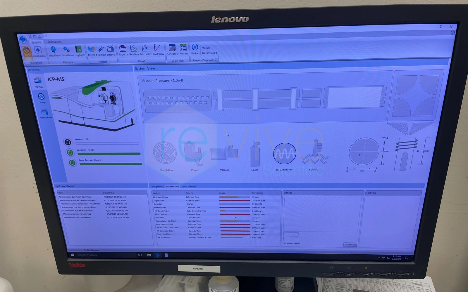 Perkin Elmer NexION 300X ICP-MS System