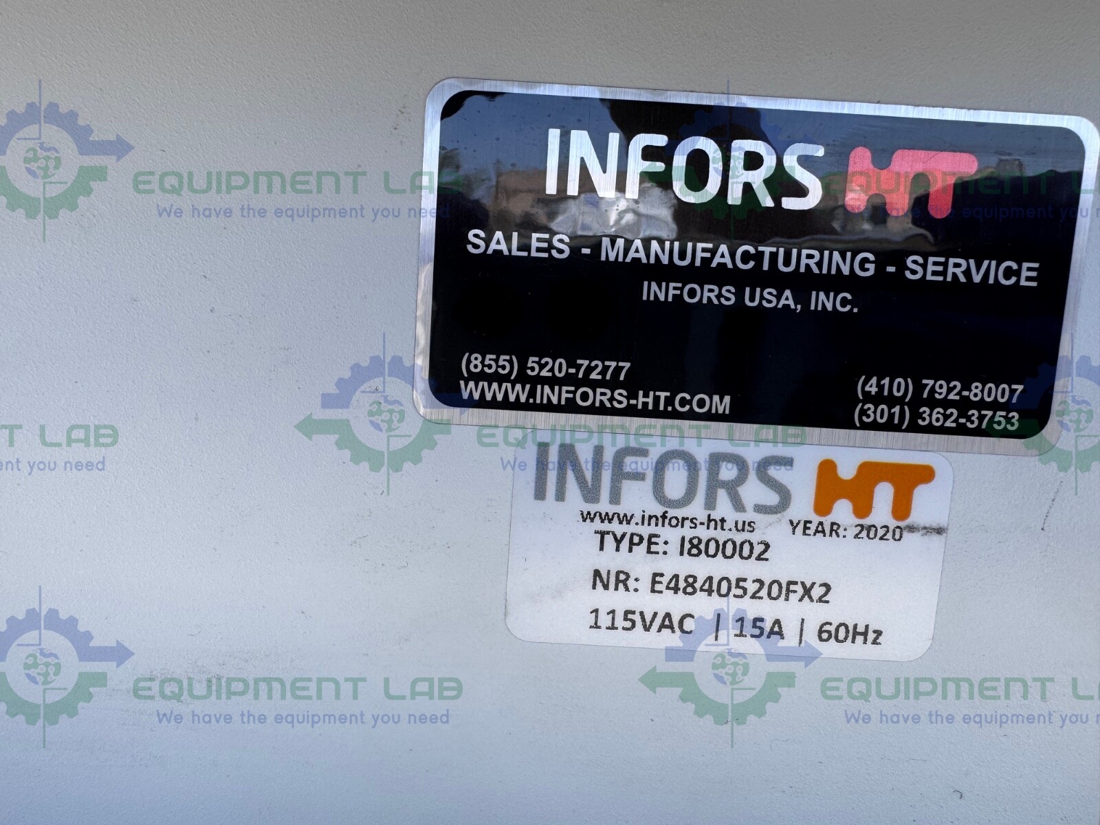 Infors HT Multitron I80002 Incubator Shaker 65°C w/ CO2 & Humidity, MFG 20