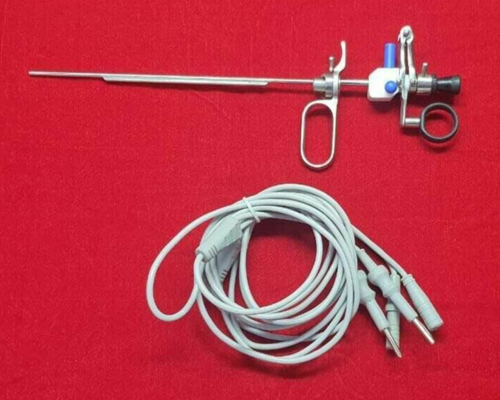 Laparoscopic Working Element Bipolar passive Storz compatible with Cable 26FR
