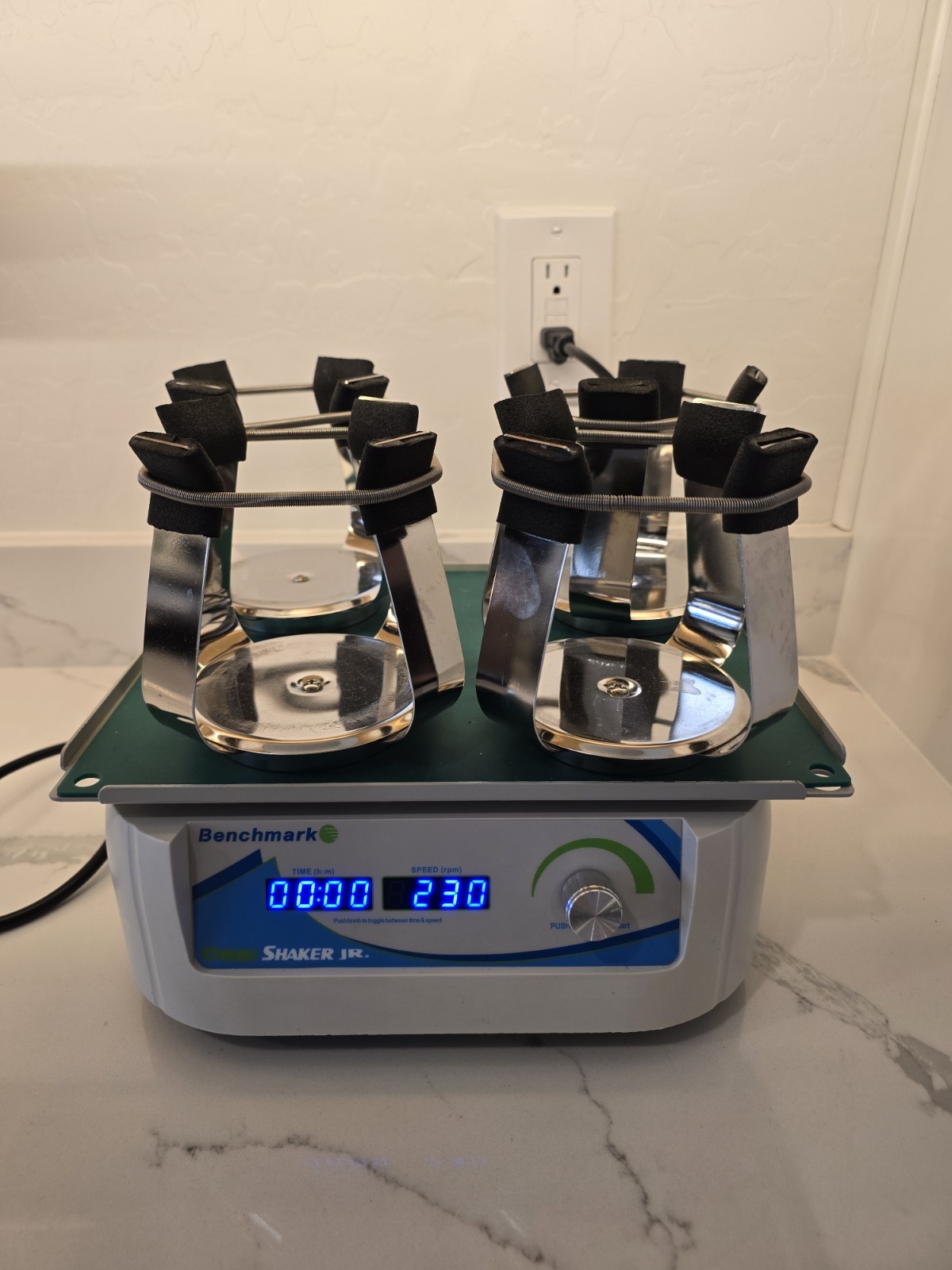Benchmark Orbi-Shaker JR BT300 Orbital Shaker w/ 4 Flask Clamps
