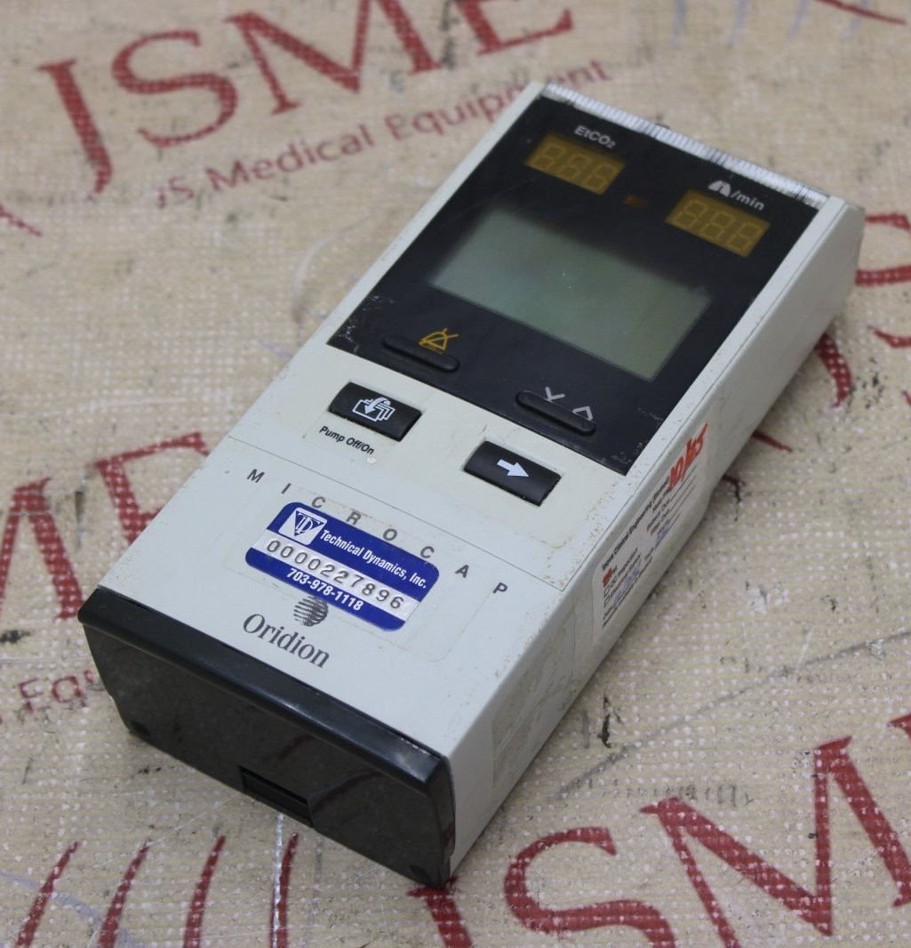 Oridion Microcap Microstream Handheld Capnograph w/ Battery