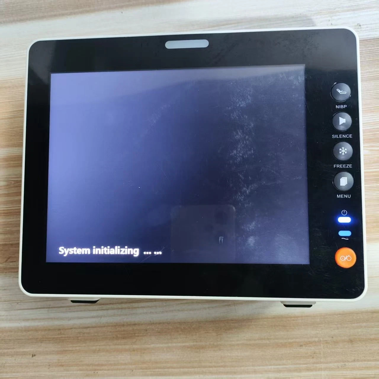 8″ Multi-parameter Patient Monitor ECG, NIBP, SPO2, PR, Temp, Resp US Stock