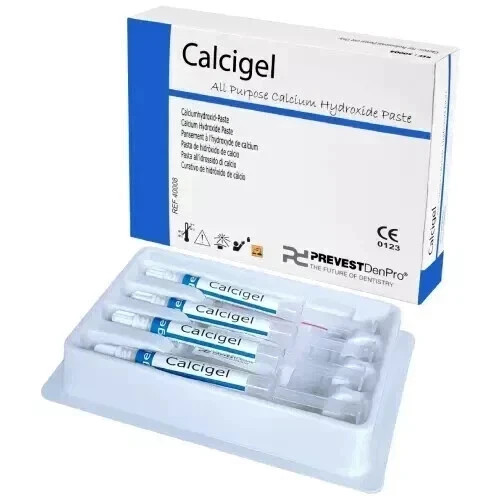 Prevest Denpro Calcigel Calcium Hydroxide Paste Economy Pack Free II Ship
