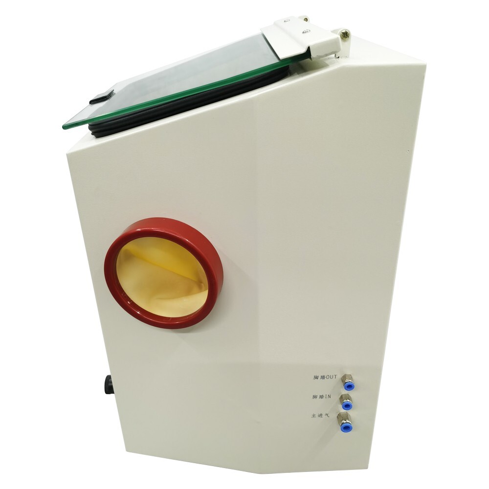 36 Mesh Emery Power Sandblasting Machine 110V Double Tank Repair