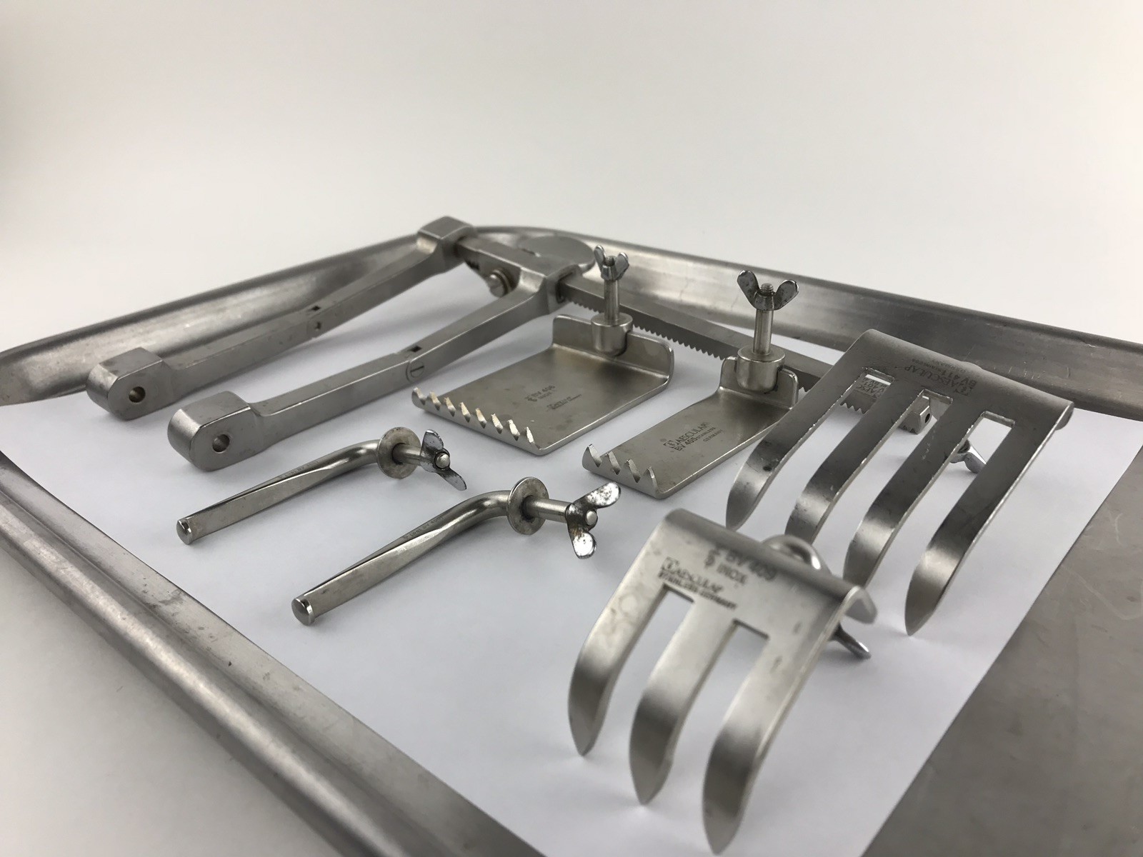 Aesculap BV400 Series Retractor Package BV401 BV409 BV403 INOX BV411 BV405 BV406