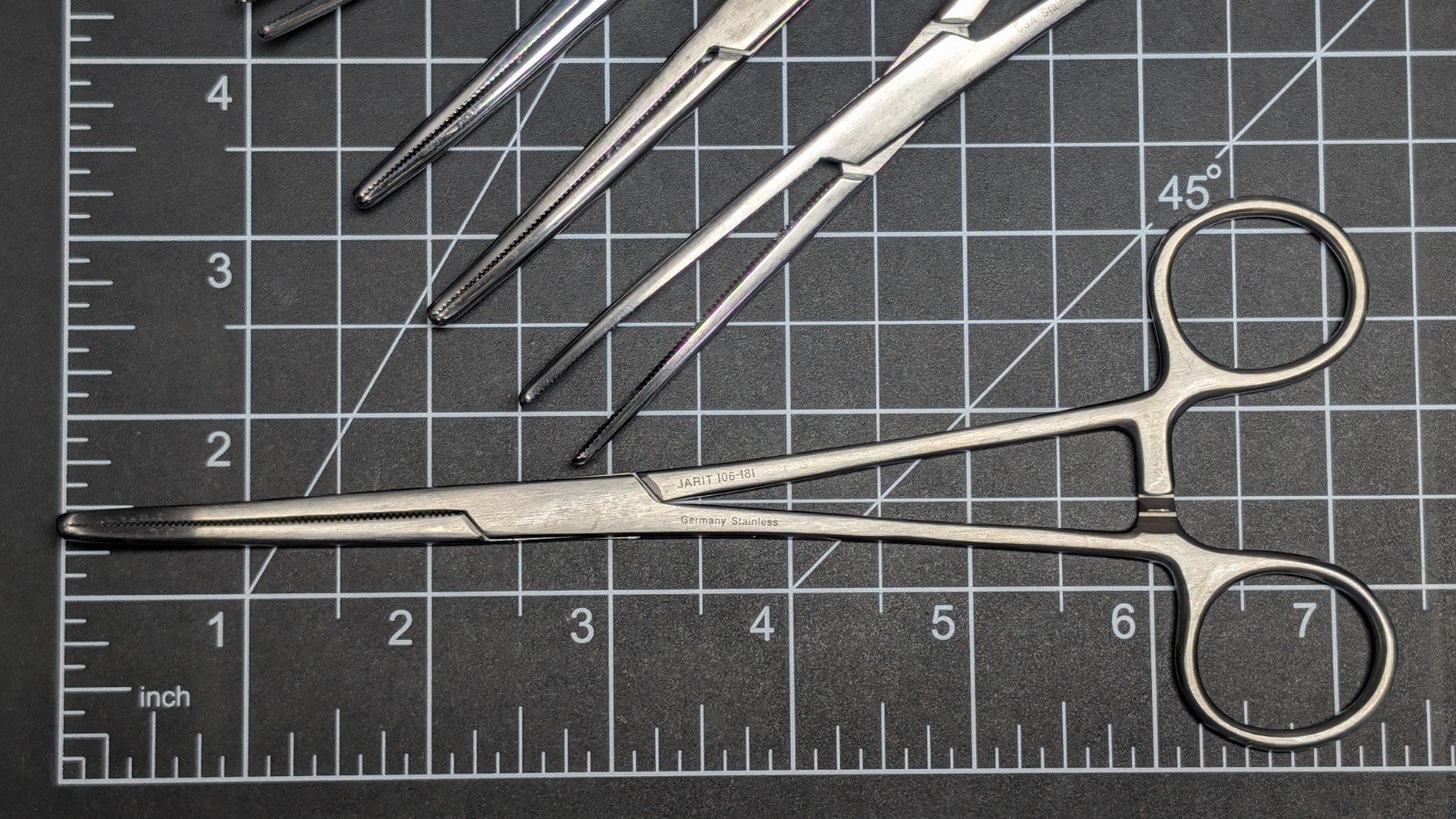 Integra Jarit 106-181 Rochester-Pean Artery Forceps Curved 7-1/4″ Surgical