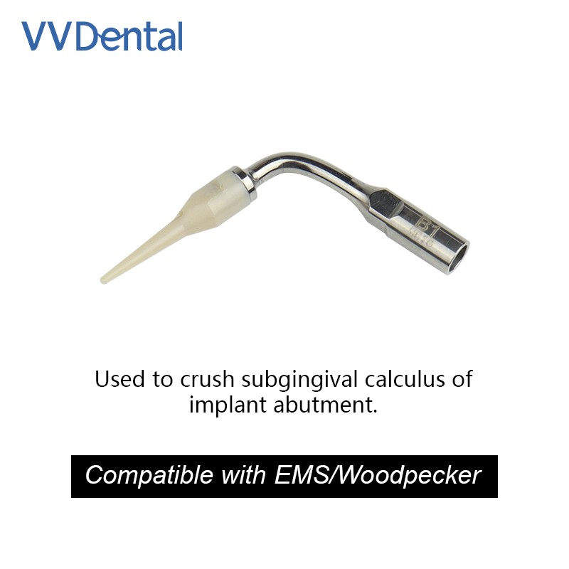 Dental Implant Ultrasonic Clean Scaler Tip Material for Periodontal Maintenance