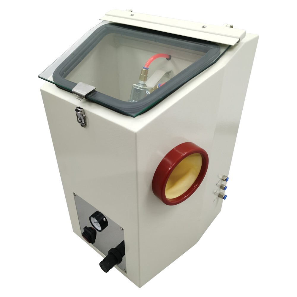 Dental Lab Recyclable Sandblaster 36 Mesh Emery Support Sand Blasting Machine