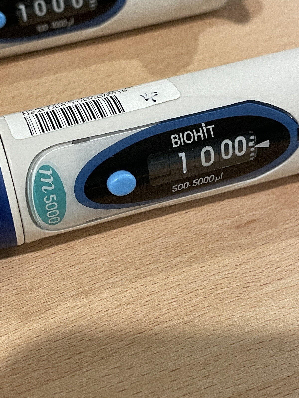 Biohit M Series Pipet Pipette Pipettor M20 M100 M200 M1000 M5000