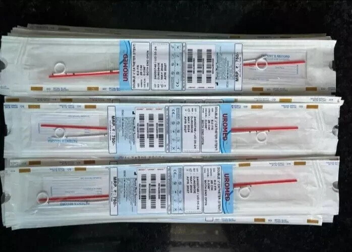 Double J stent with pusher urology 5Fr 26cm 50 pieces DJ Stent FREE SHIPPING