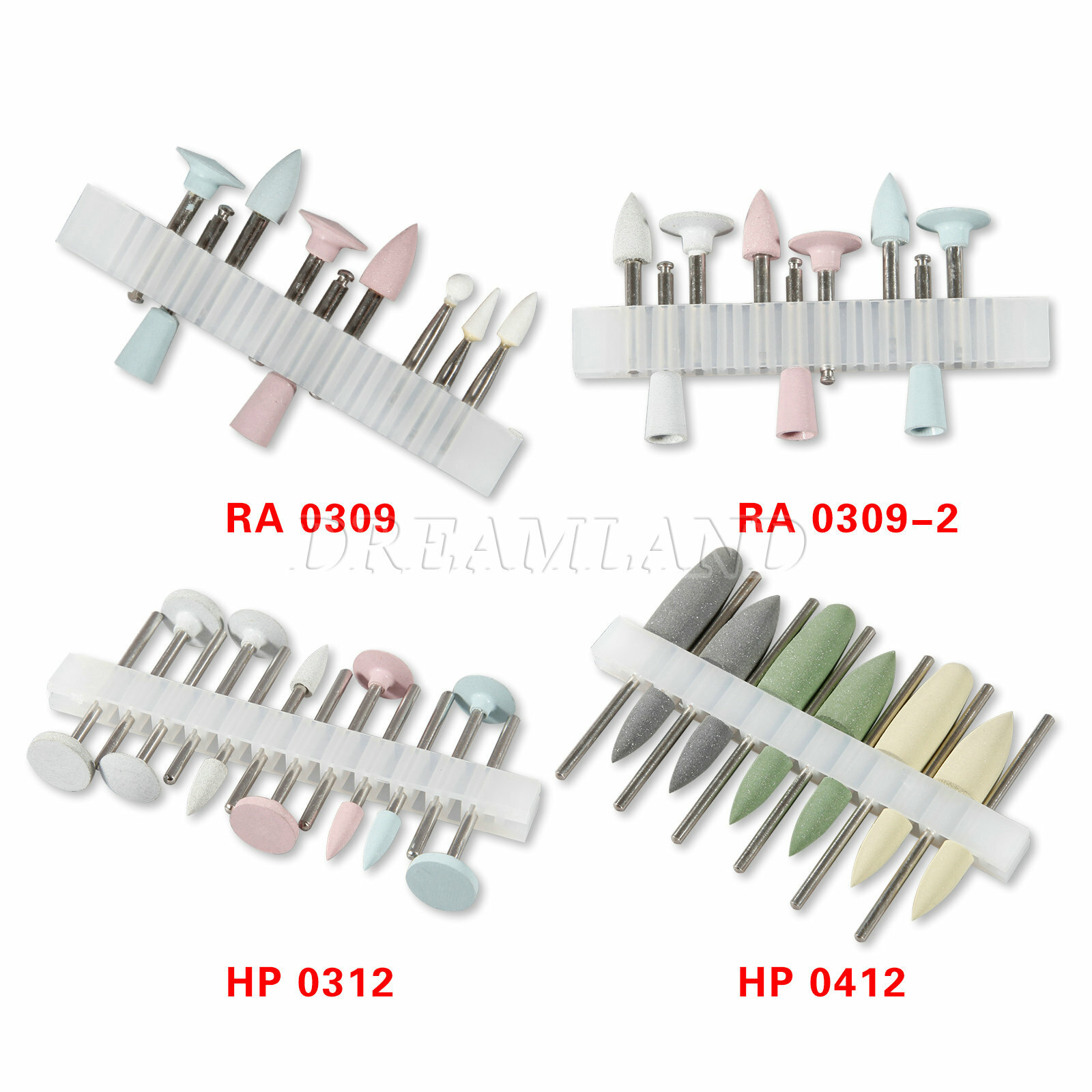 Dental Latch type Rubber Polishing Cups Brushes Tooth Prophy Polisher PBX