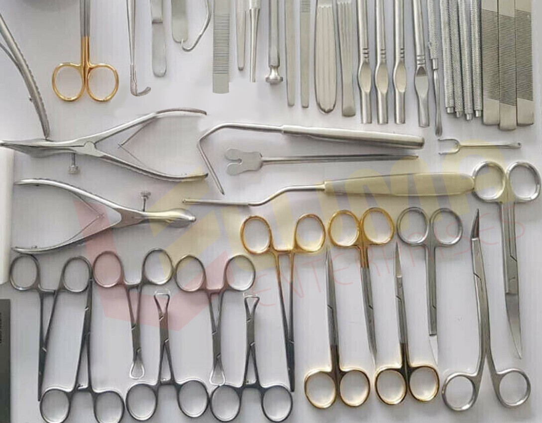 Rhinoplasty Plastic Surgery Set Of 53 Pieces Surgery Instruments