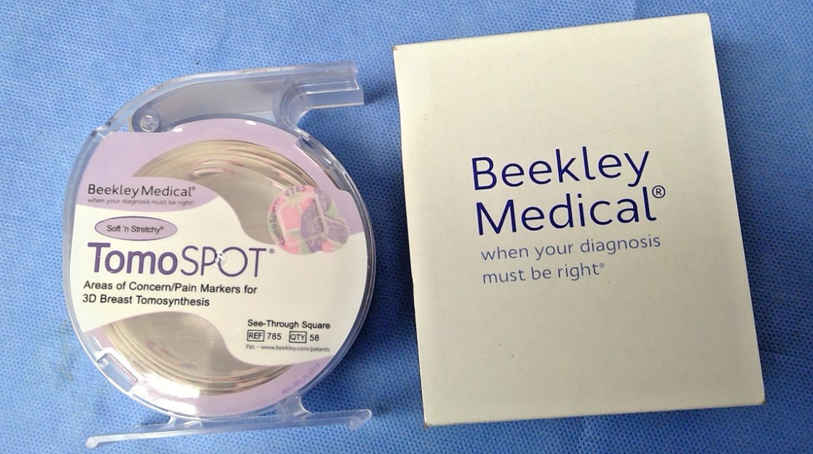 Beekley TomoSPOT Area of Concern Markers for 3D Mammography, #785, 58/Roll