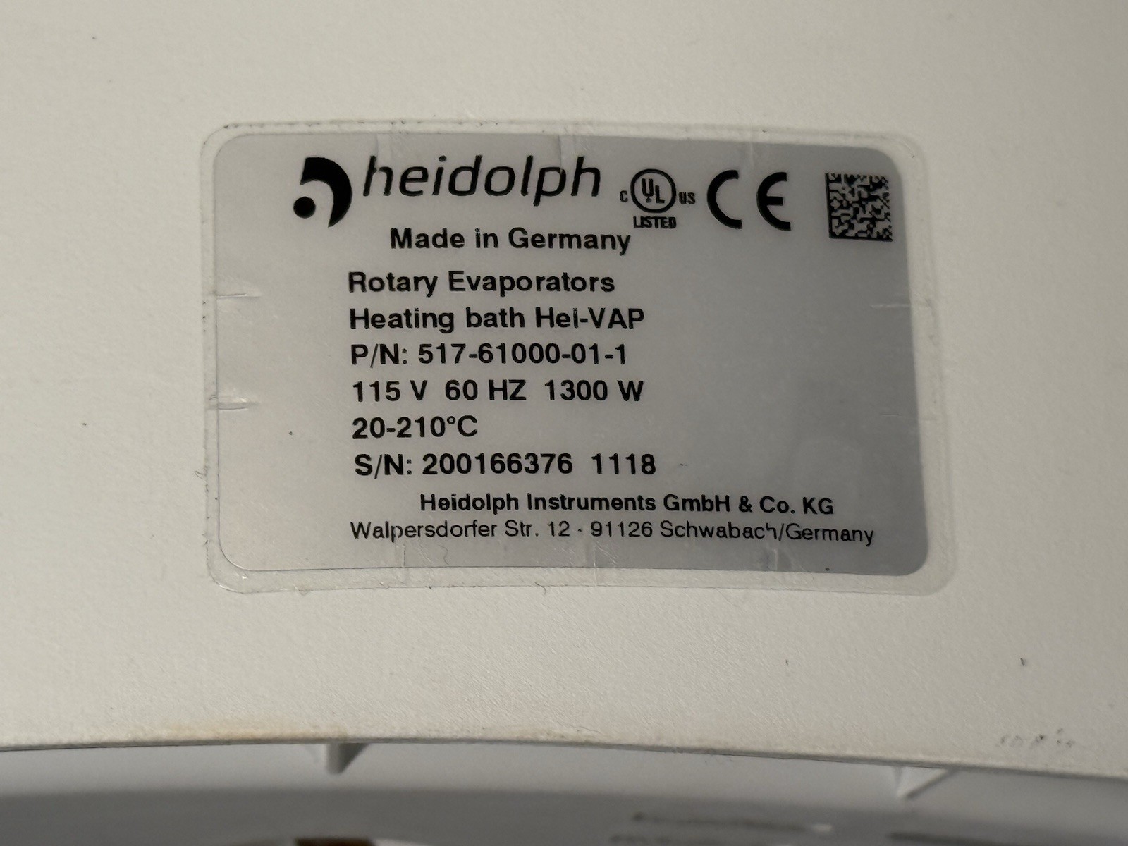HEIDOLPH 574-00000-01-0 Hei-VAP EXPERT Rotary Evaporator System