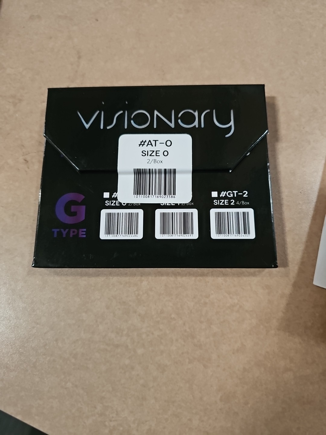 Visionary Phosphor Imaging Plates 3D Dental Type #0, 2/Pack