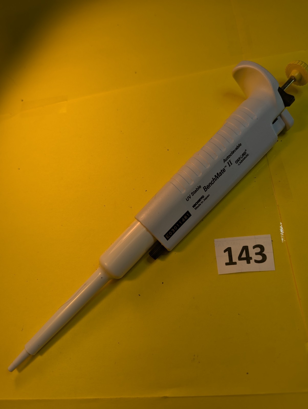 Oxford Benchmate 1000ul Pipetman Calibrated New Seal Pipette P1000