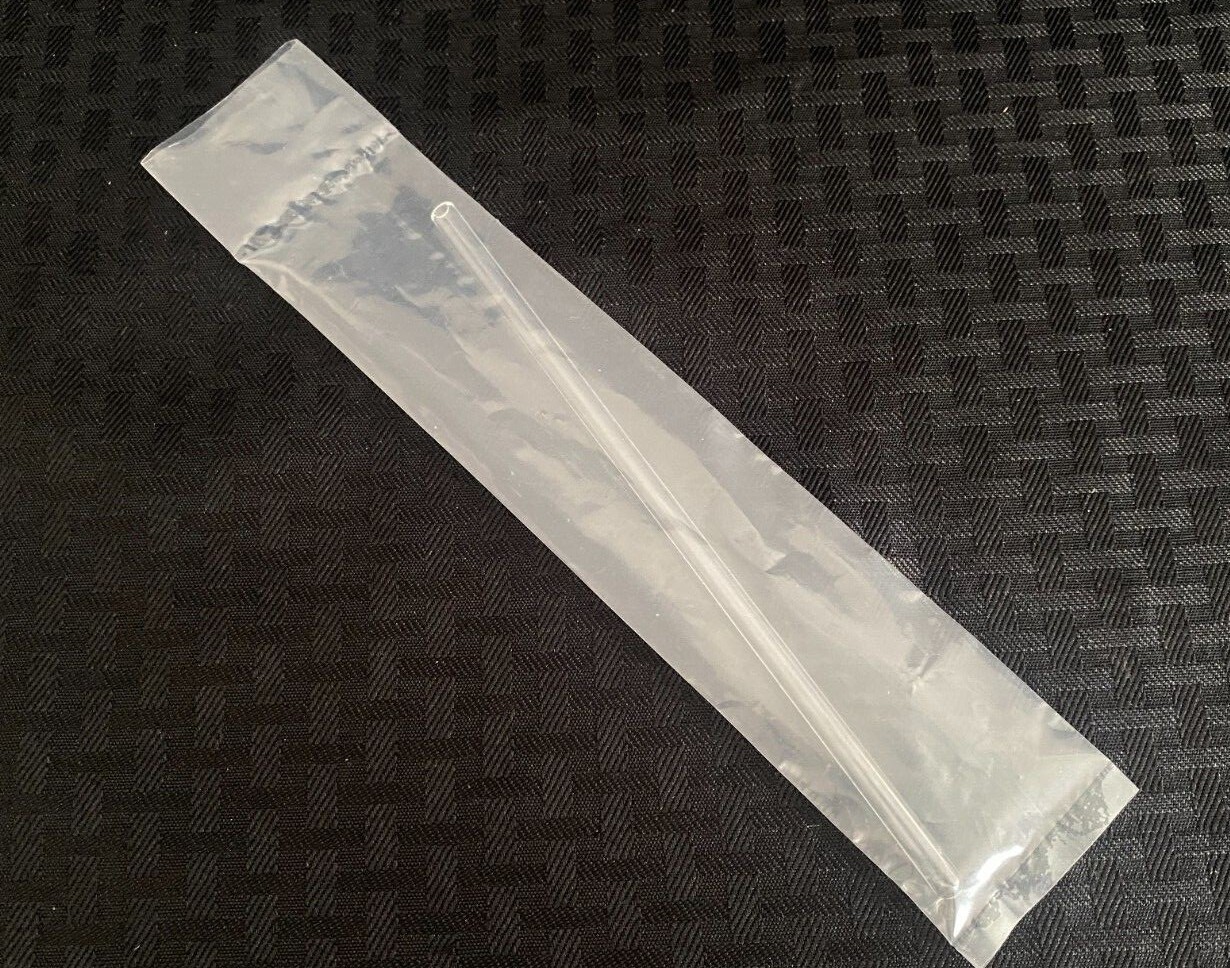 NEW Lab Hollow Glass Polished Stirring Shaft 7.5″ Length 190mm L x 6mm OD
