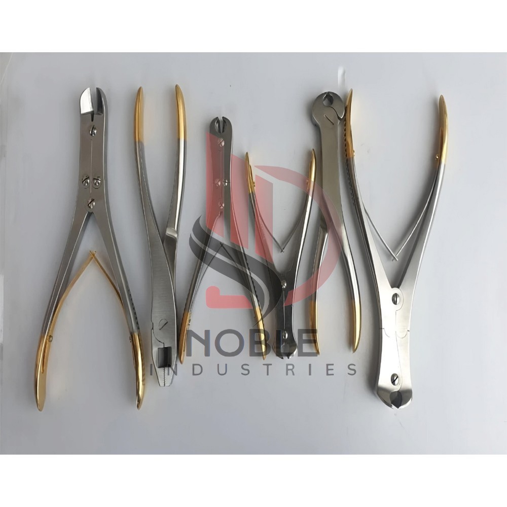 T/C CNS Pin Wire & Kirschner Wire Cutter Mix Set of 6PCs Orthopedic Instruments