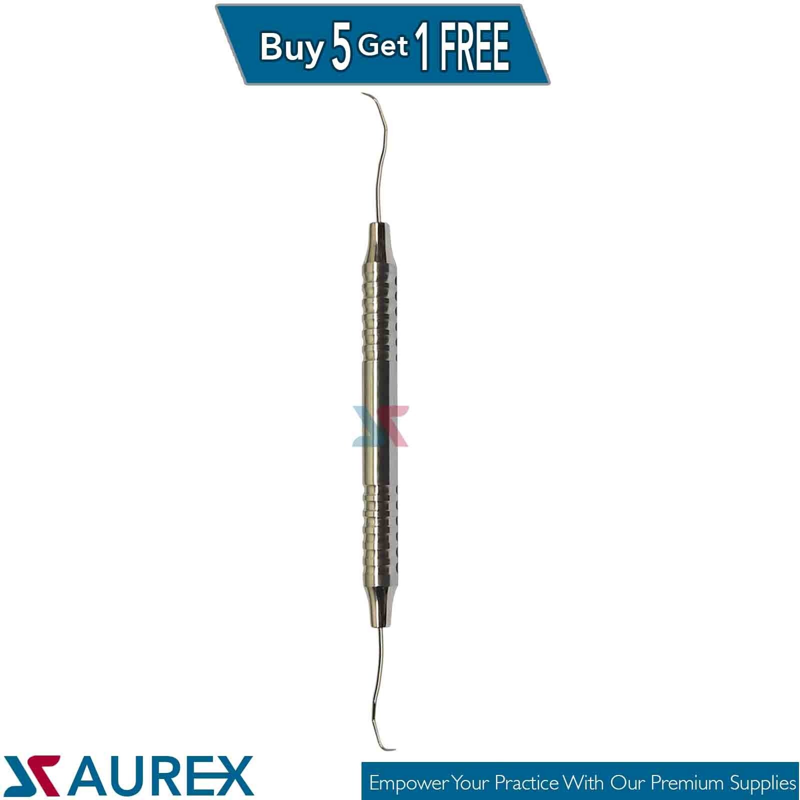 Aurex EXD 11-12Q/6 Double Ended #11/12 Operative Diagnostic Dental Explorer ODU