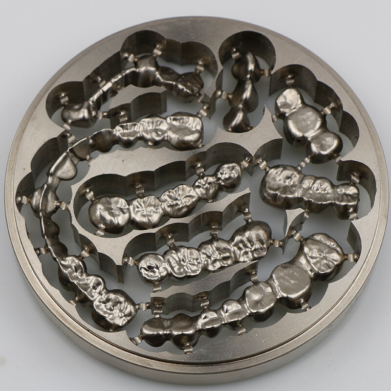 98mm Dental Alloy Titanium Metal Milling Blank Disc for CAD/CAM System – Grade 5