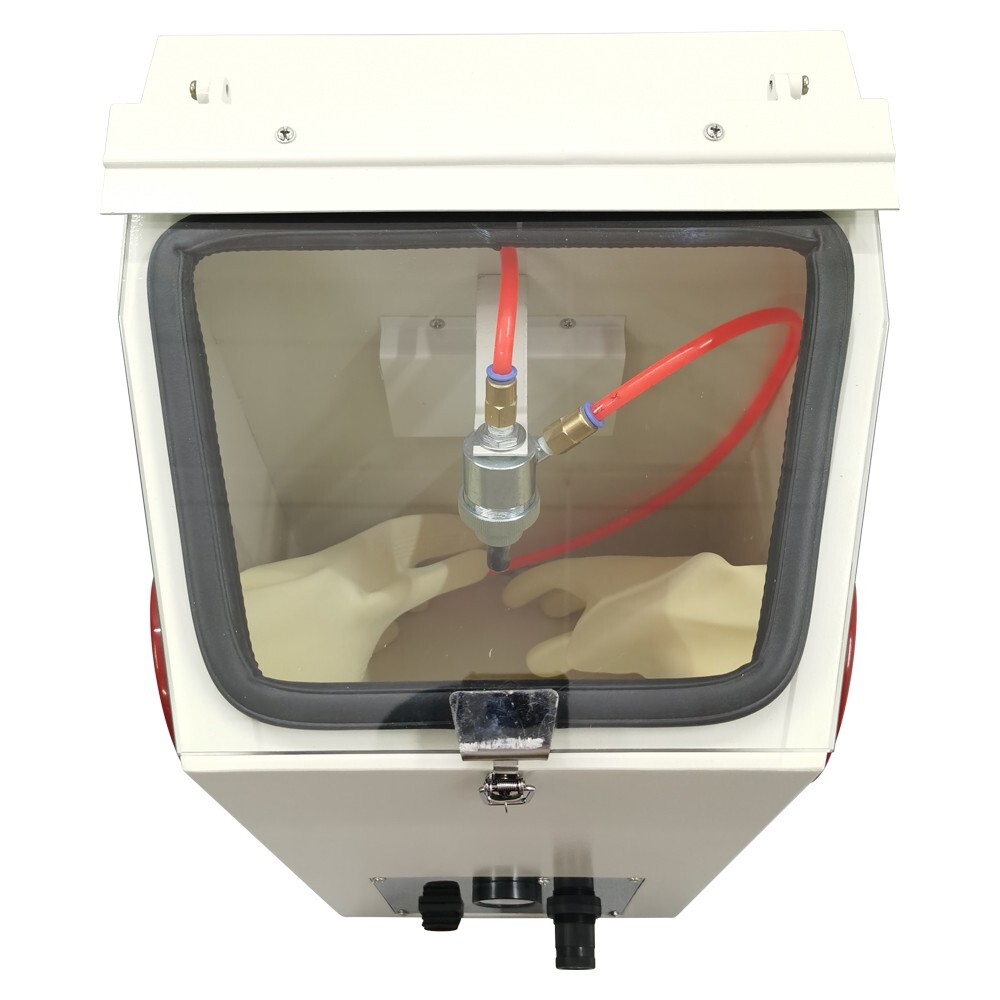 Dental Lab Recyclable Sandblaster 36 Mesh Emery Support Sand Blasting Machine