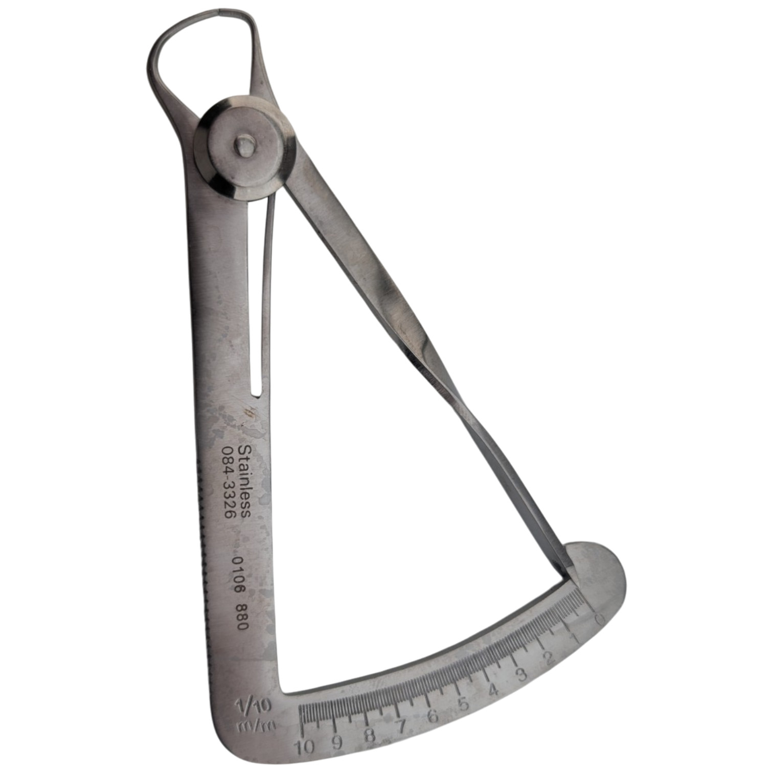 Patterson Dental Iwanson Crown Gauge Spring Caliper 0-10mm 084-3326