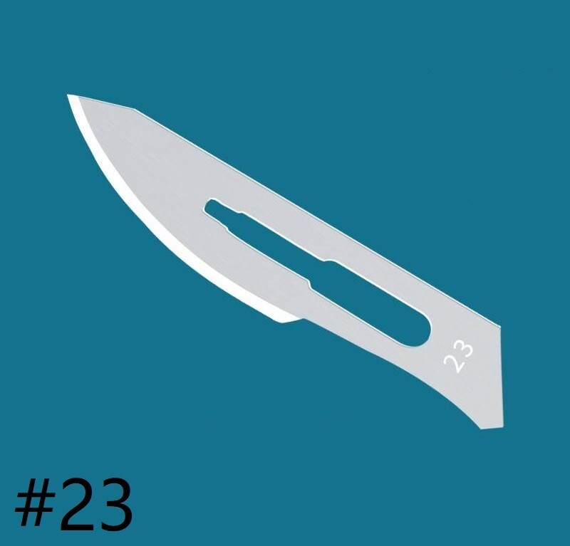 Sterile Surgical Carbon Steel Blades Scalpel Sterile Carbon Steel Surgical Blade
