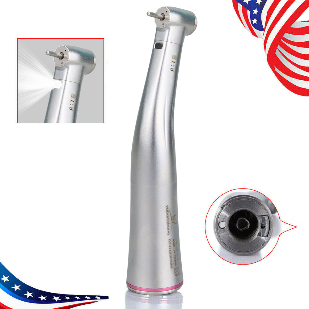 Dental Brushless LED Electric Micromotor 1:1/1:5 Increasing Handpiece