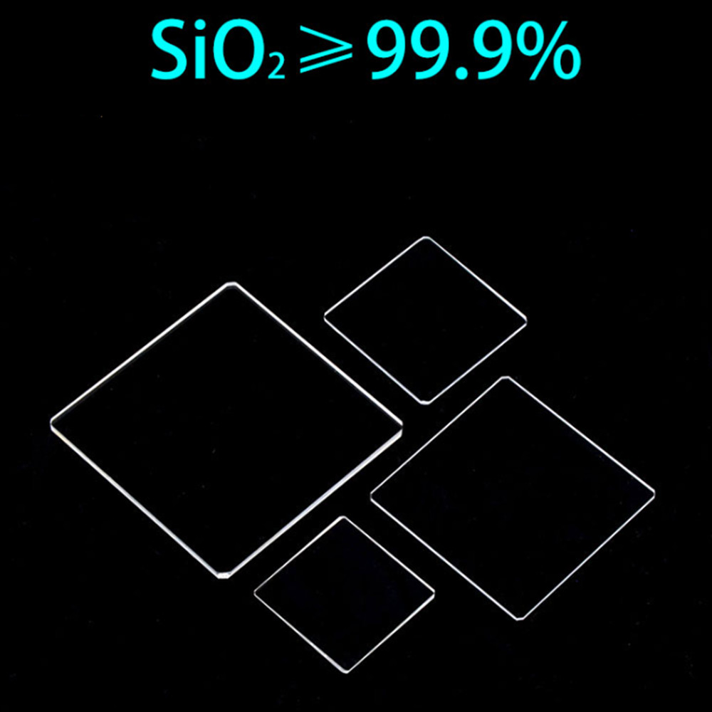 Round / Square JGS2 Quartz Sheet Plate For Lab and Scientific Research