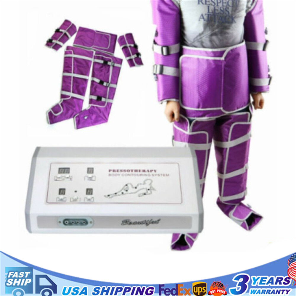 Air Pressure Pressotherapy Lymphatic Drainage Weight Loss Machine , Slimming Set