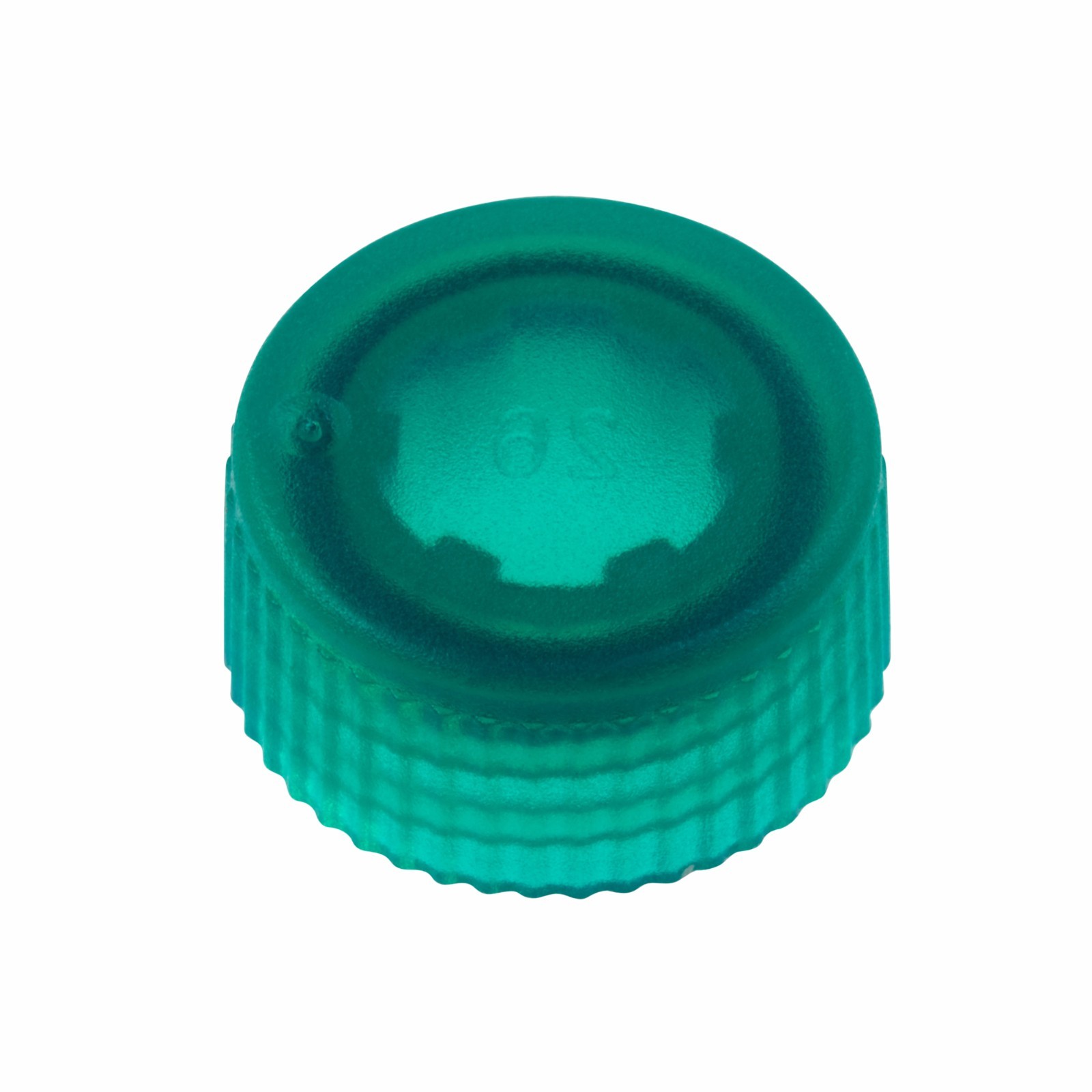 CELLTREAT CAP ONLY ,Screw Top Micro Tube Cap,O-Ring,Translucent, Green #230842G