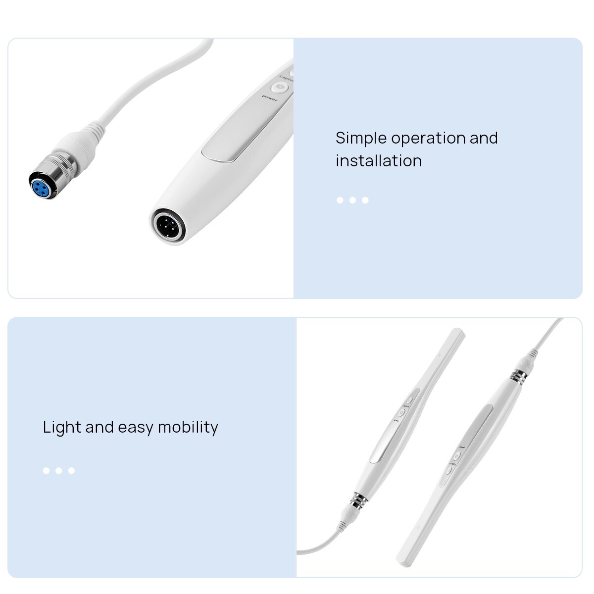 AZDENT Dental USB Imaging Intraoral Camera 6LED Auto-Focus Digital Endoscope
