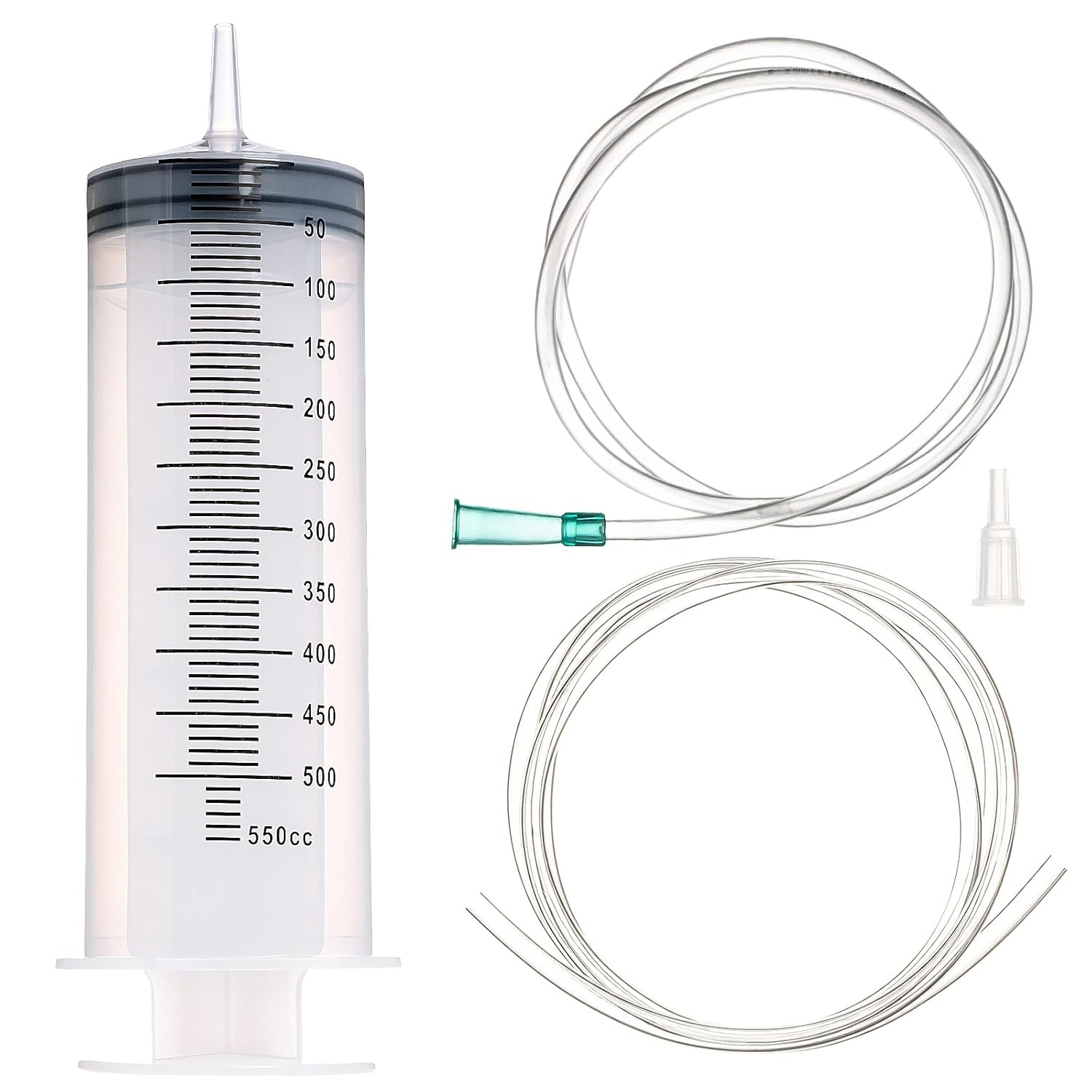 Pet Syringe Catheter with 40 Inch Tube for Feeding Pets 500mL