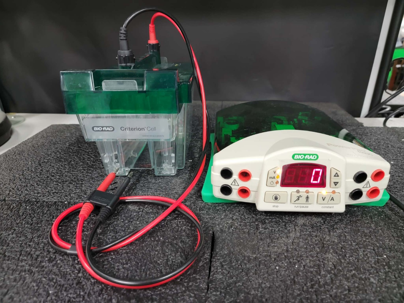 Bio-Rad PowerPac Basic 75W Tabletop Electrophoresis System 135BR Criterion Cell