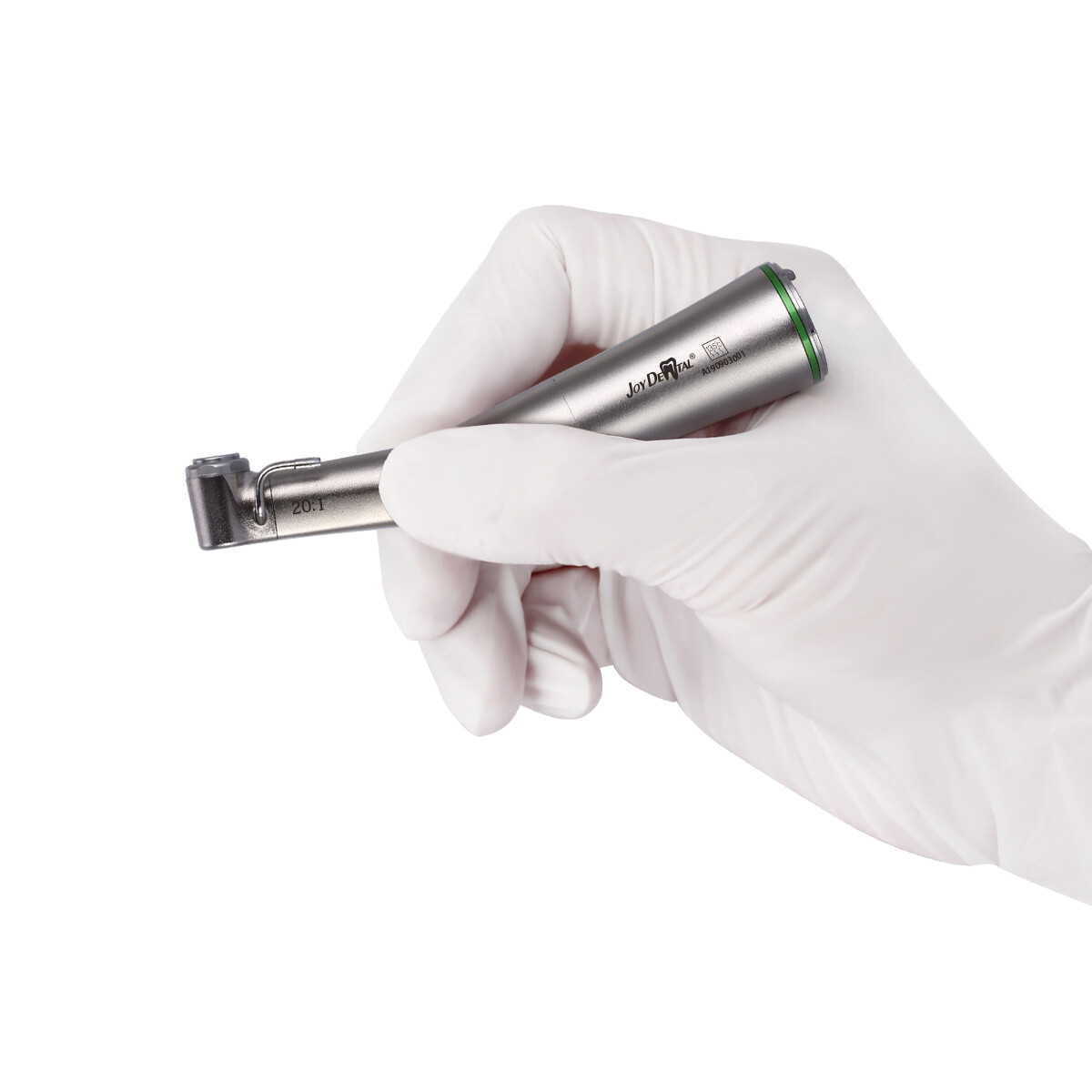 Dental Implant Handpiece 20:1 Reduction Contra Angle Fiber Optic LED/No LED