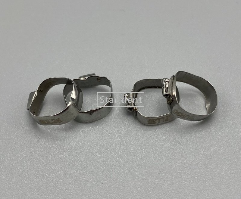 Dental Orthodontic Molar Bands Ortho Buccal Tubes Roth 022 U1/L1 Size #29-44+