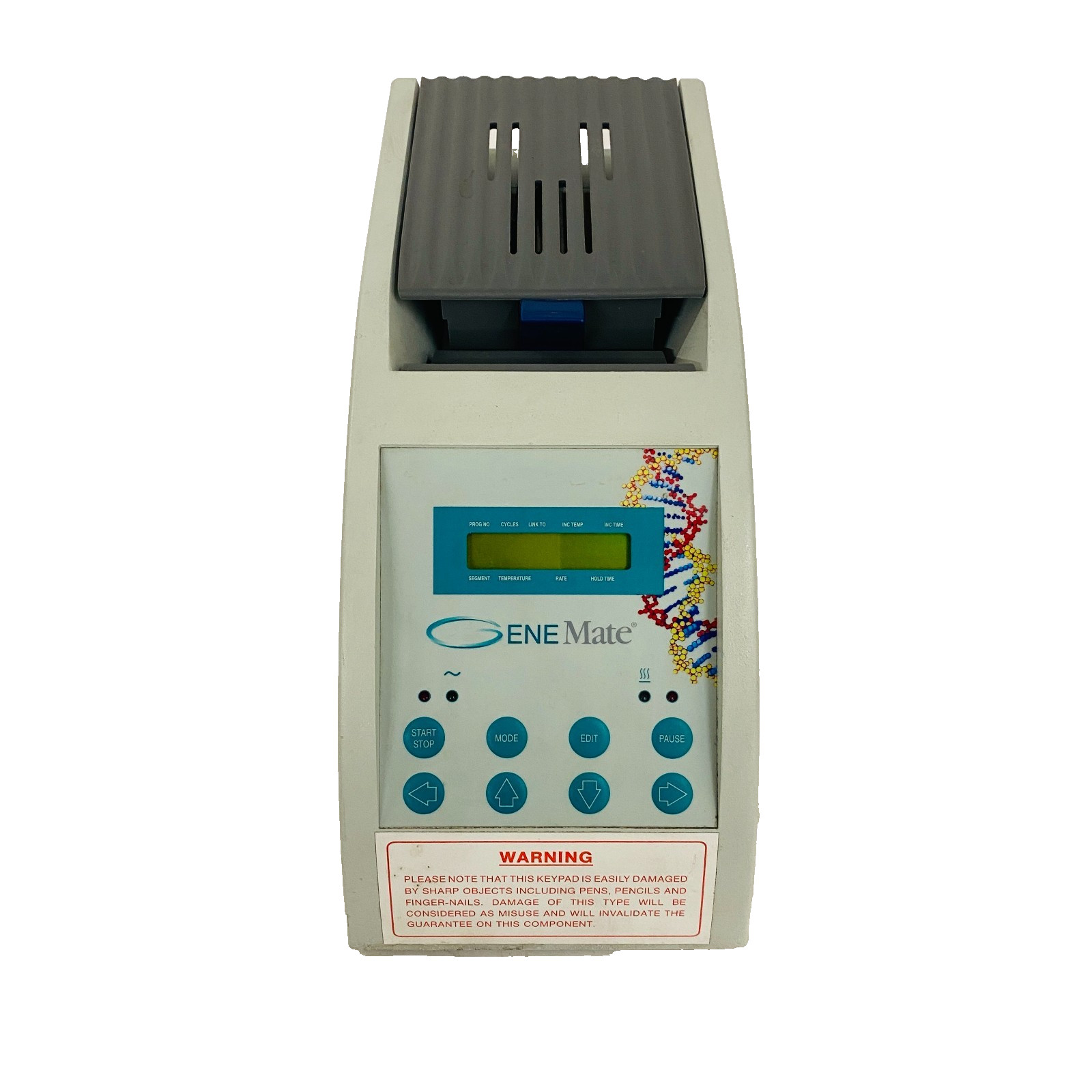 BioExpress GeneMate Thermal Cycler PCR Machine FPROG02G Tested & Working 120V