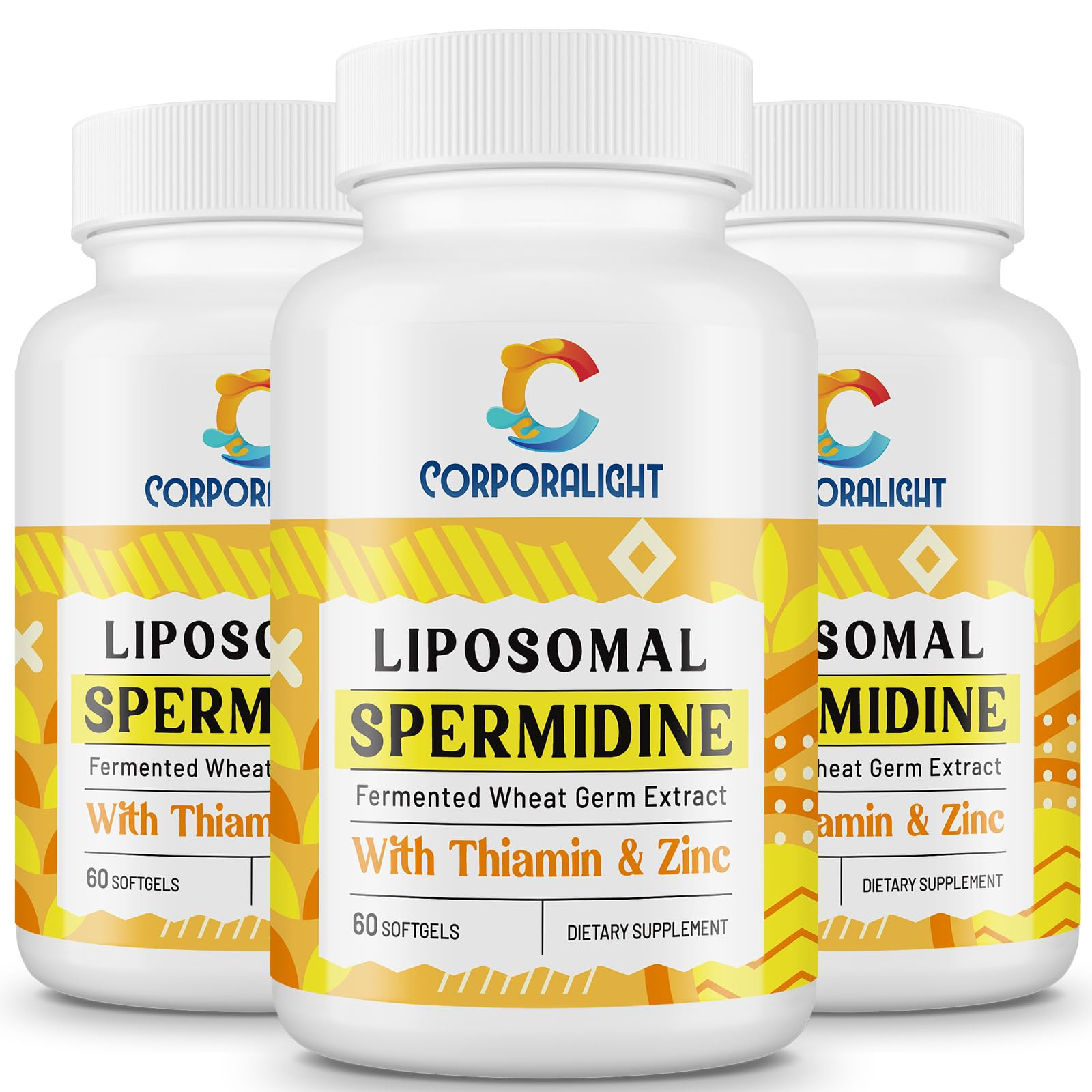 30mg Spermidine Supplement for Men & Women, High Absorption, More Potent Than Sp