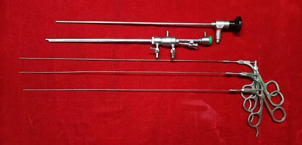 Laparoscopic Hysteroscopy Operative Sheath Set Forceps 5fr & Hysteroscope 2.9mm