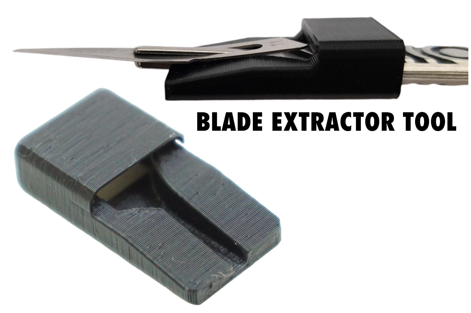 Handheld Scalpel Blade Extractor Tool for Swann Morton no. 3 handle (#3)