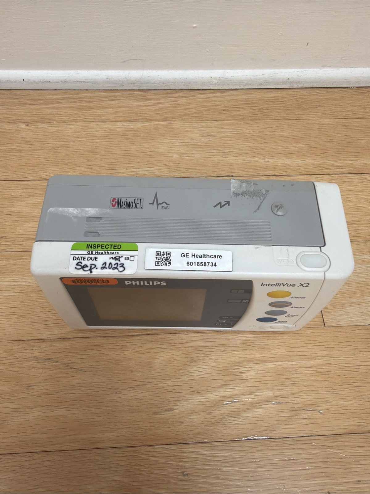 Philips IntelliVue X2 Monitor – Masimo SpO2 – untested – 60 day warranty