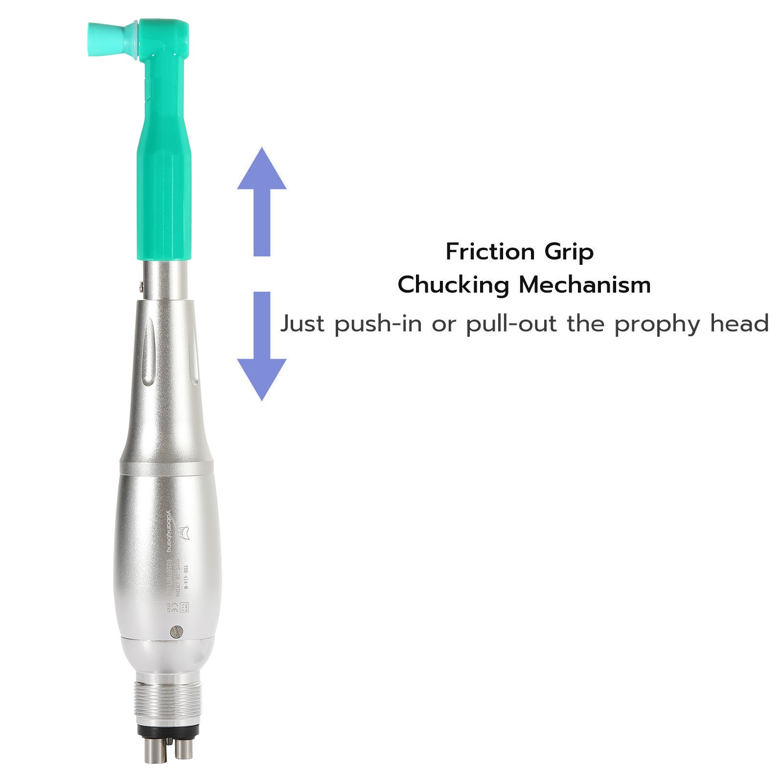 Dental 360° Swivel Hygiene Prophy Handpiece 4H Air Motor 4:1 NoseCone 4000 rpm