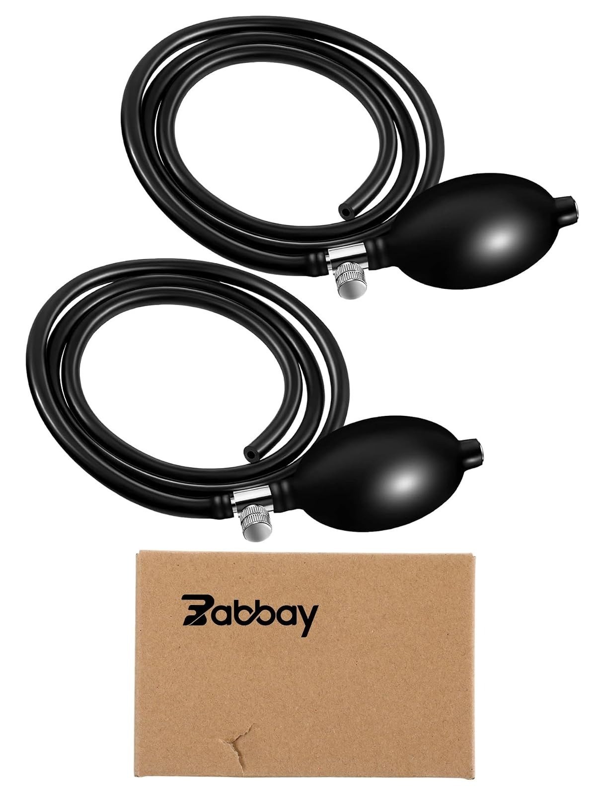 Fabbay Blood Pressure Bulb Pump Replacement Set with Tubing – Manual Monitor