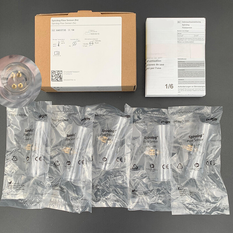 New In box For Drager 8403735 Flow Sensor 5PC/1box