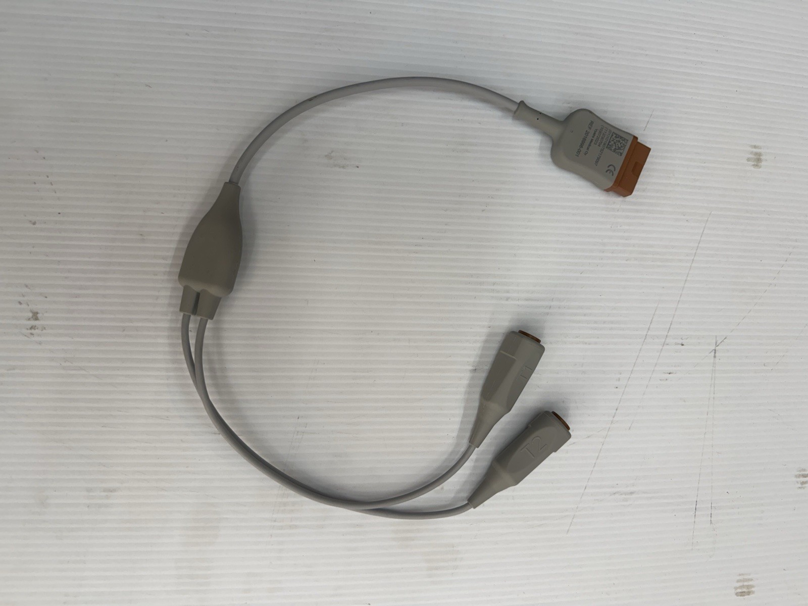 GE Vyaire 2016998-001 Temperature Cable – Dual Probe for 400 Series OEM