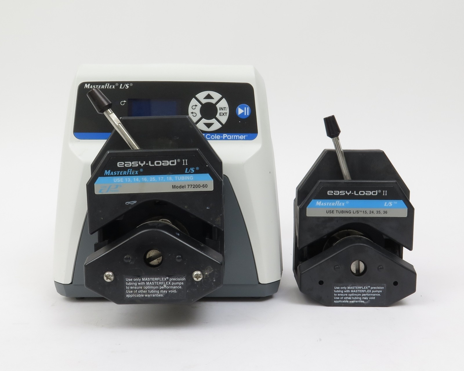 Masterflex L/S 07528-30 Peristaltic Pump w/ Easy-Load II 77200-52 & 77200-60