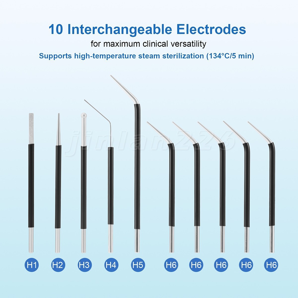 Dental Electrosurge Electrosurgery Unit for Cutting + Coagulating 10 Tips