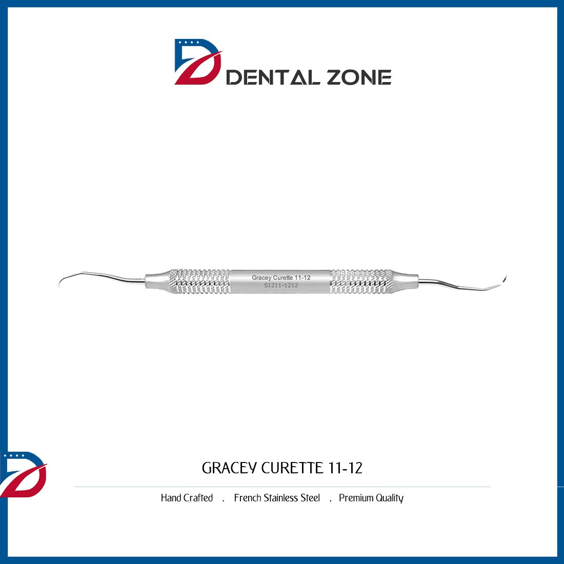 GRACEY CURETTES 11-12 DENTAL TOOLS & HAND INSTRUMENTS NEW