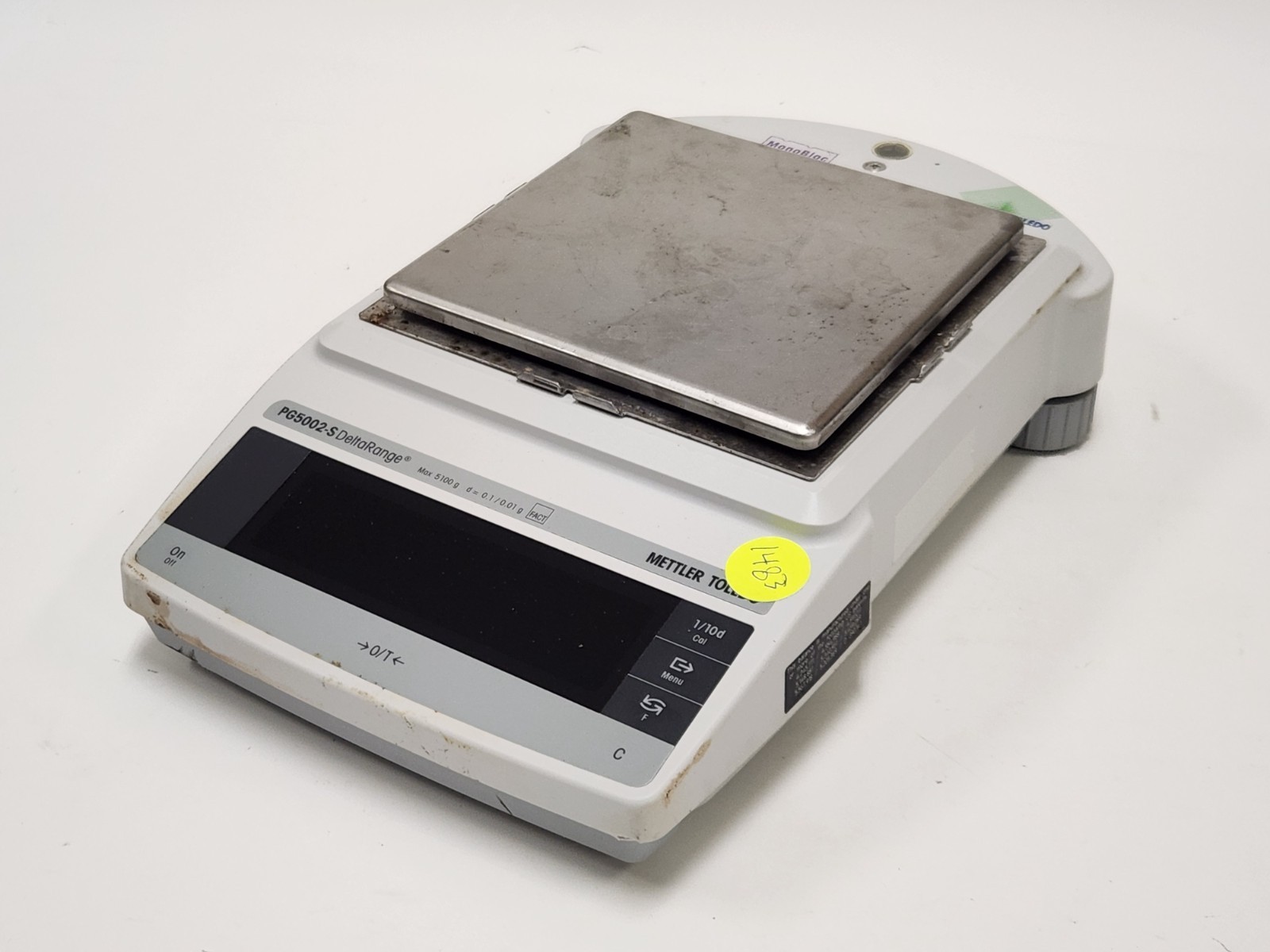 AS-IS Mettler Toledo PG5002-SDR Delta Range Balance Scale Max 5100g d= 0.1/0.01g