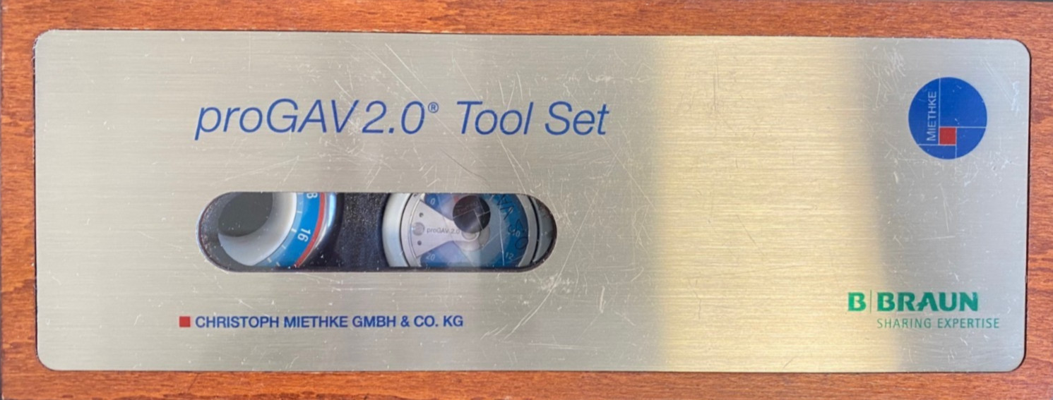 Miethke ProGAV 2.0 Tool Kit w/ Case – Neurosurgical Instrument